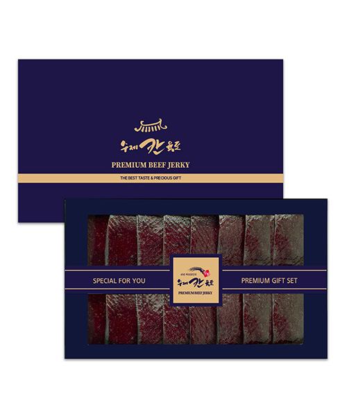 [칸육포] 수제 촉촉통통 선물세트(국내산) 480g