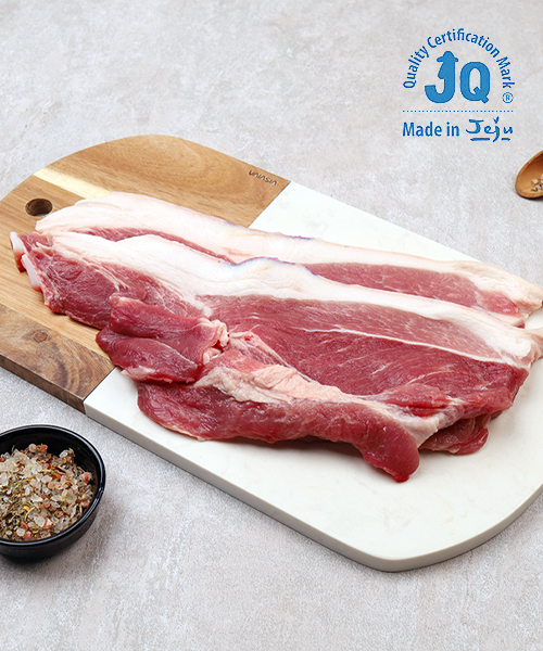 [JQ인증] 제주 흑돼지 앞다리살 500g(구이용)