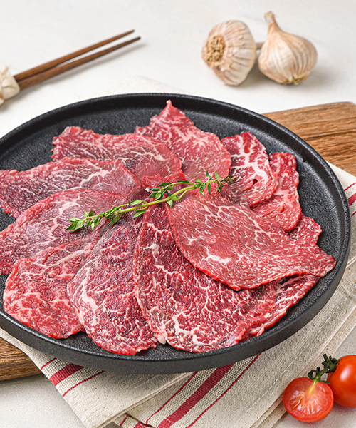 전남 무안 1등급이상 암소 한우 육전용 300g(컷팅)