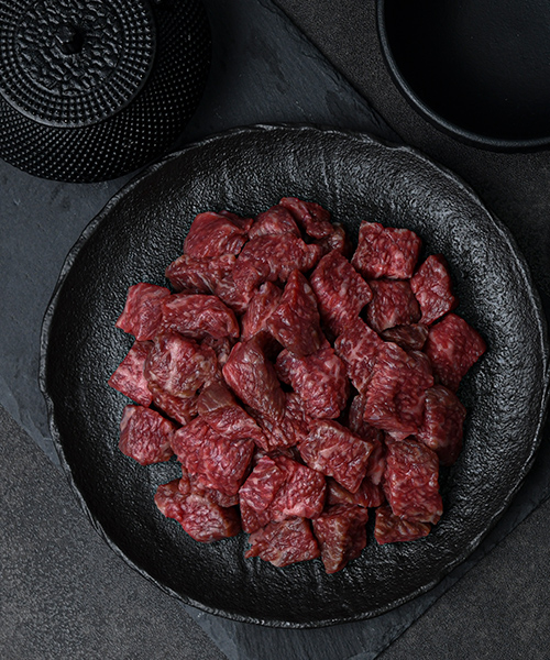 [한우드소] 무항생제 1++등급 저온숙성 한우 국거리(설도) 250g