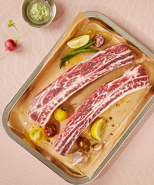 [CAB인증] 미국산 우대갈비(꽃갈비) 1kg/냉동