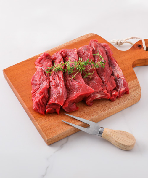 [호주목초우] 유기농 치마 구이용 300g