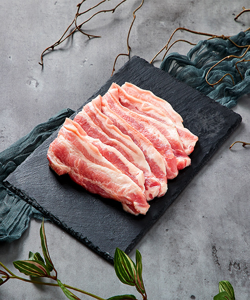 전남 무안 무항생제 삼겹살 500g(구이용) 전남 무안 무항생제 삼겹살 500g(구이용)