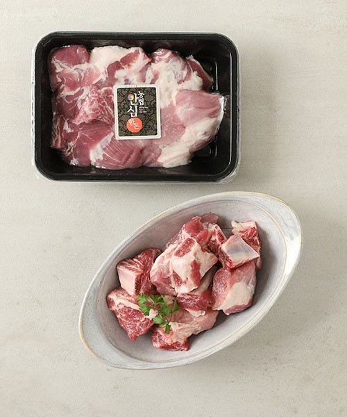 [나주안심한돈] 무항생제 찜갈비(냉장)500g