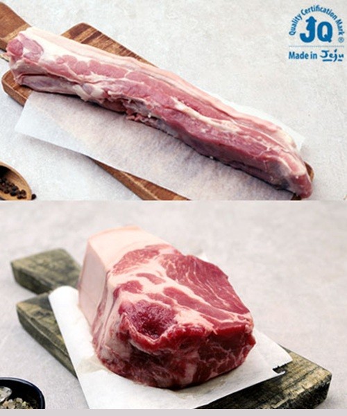 [기획] JQ인증 제주 흑돼지 오겹살500g+목살500g(수육용)
