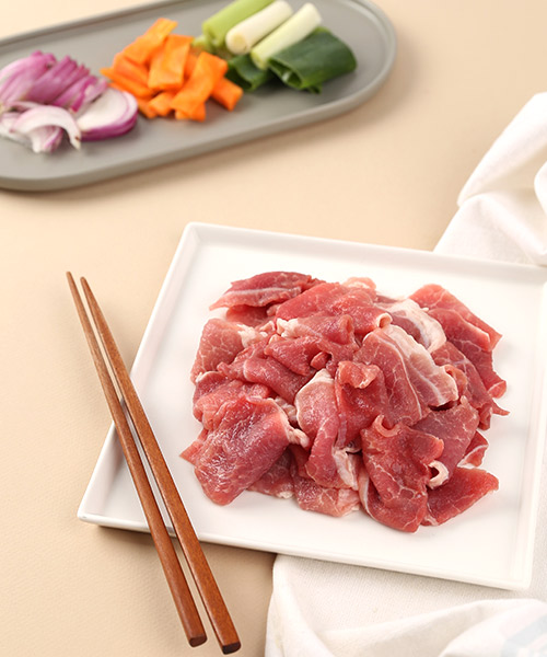 한돈 무항생제 앞다리살(불고기) 500g