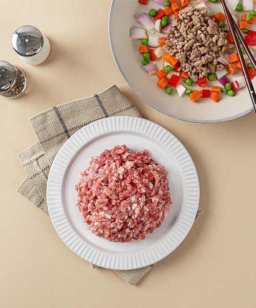 한돈 무항생제 뒷다리살 다짐육 500g