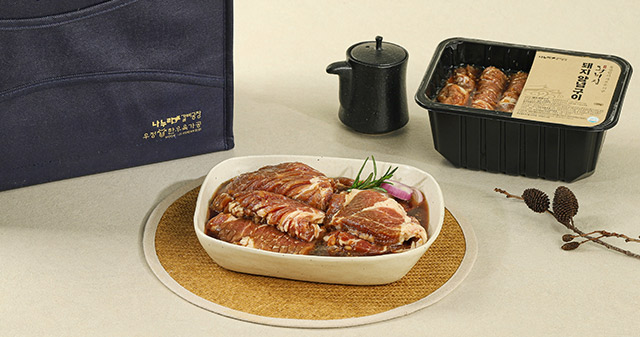 [왕비집] 돼지 양념구이 선물세트 2kg