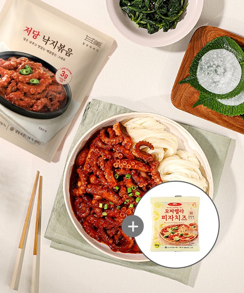[일상적미식] 저당낙지볶음 2팩 +치즈세트
