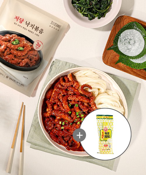 [일상적미식] 저당낙지볶음 3팩+마요세트