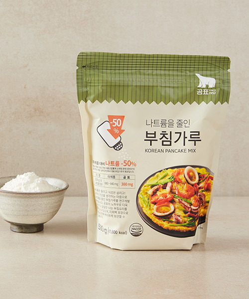 [곰표] 나트륨을 줄인 부침가루 500g