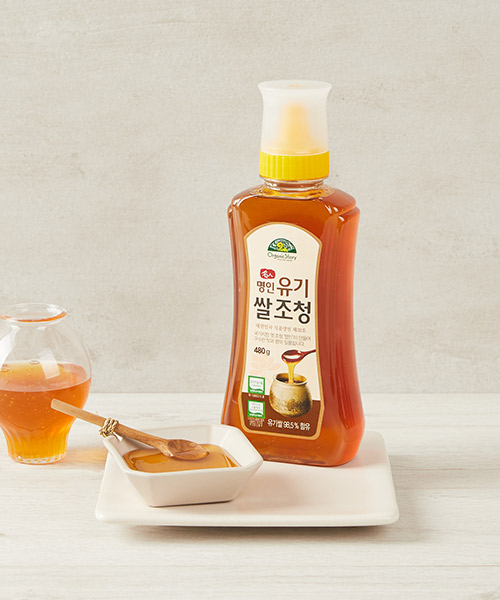 유기쌀 조청 480g