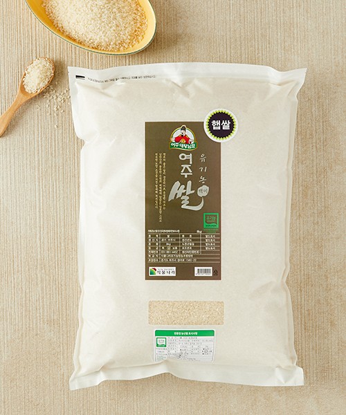 [26년 햅쌀]유기농 여주 햅쌀(금성) 8kg