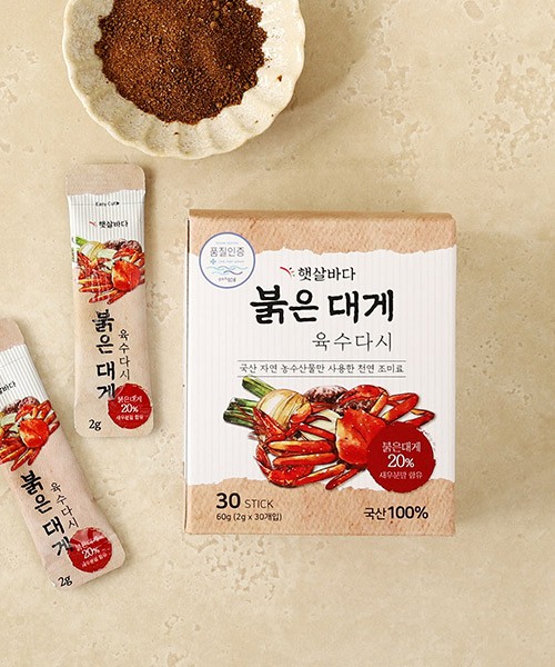 붉은대게 육수다시 스틱 60g 붉은대게 육수다시 스틱 60g