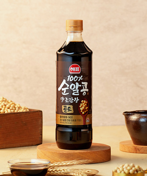 [해표] 순알콩 양조간장골드 840ml