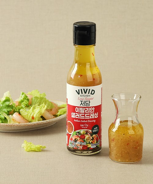 [비비드키친] 저당 이탈리안드레싱 240g
