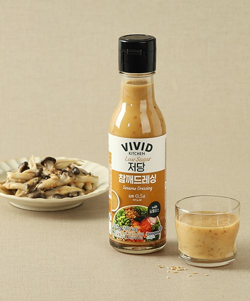 [비비드키친] 저당 참깨드레싱 235g