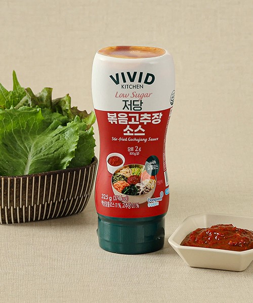 [비비드키친] 저당 볶음고추장소스 325g