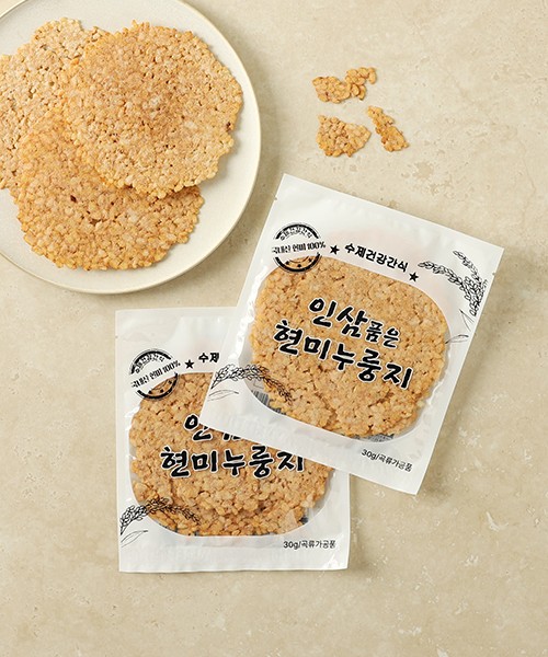 [소담] 인삼품은 현미 누룽지 30g x 10봉