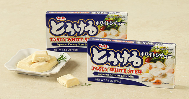 [S＆B] 고형 화이트 스튜 160g