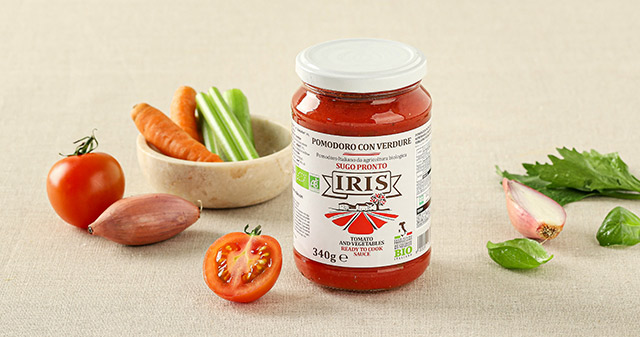 [이리스] 유기농 포모도로 콘 베르두레 340g
