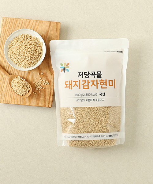 저당곡물 돼지감자현미 800g