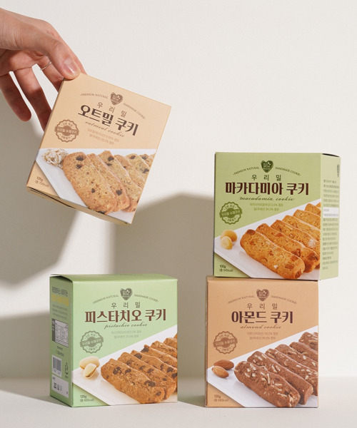 우리밀 수제쿠키 4종 세트