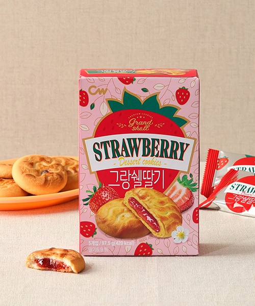 [청우] 그랑쉘딸기 97.5g