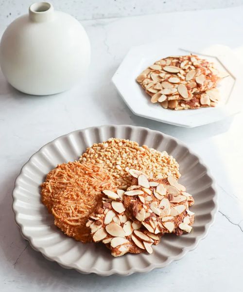 [서울쿠키] 튀일 3종(아몬드/코코넛/헤이즐넛)