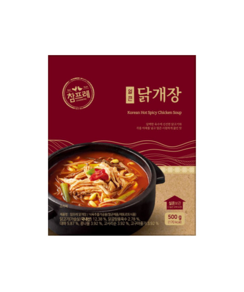 [참프레] 얼큰 닭개장 500g