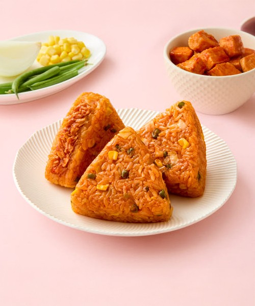 [유가네] 꾸운 주먹밥 불닭 3팩