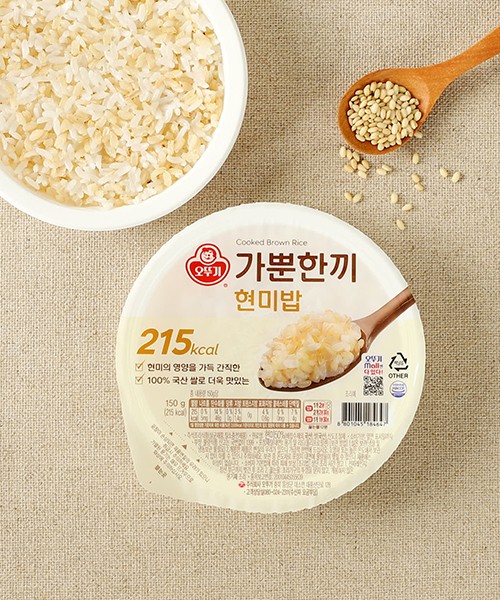 [오뚜기] 가뿐한끼 현미밥(150g)