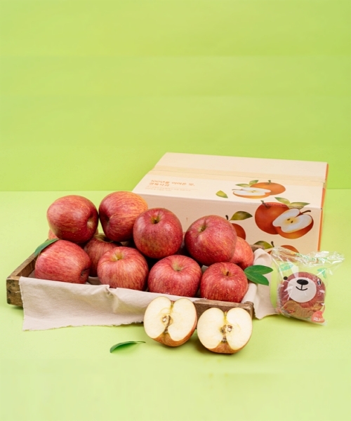 안동 곰돌이 세척사과 2.5kg(13과내)