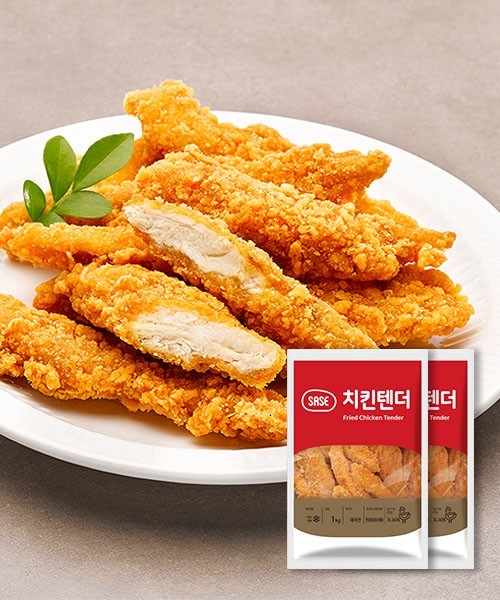 [사세] 치킨 텐더 1kg x 2봉