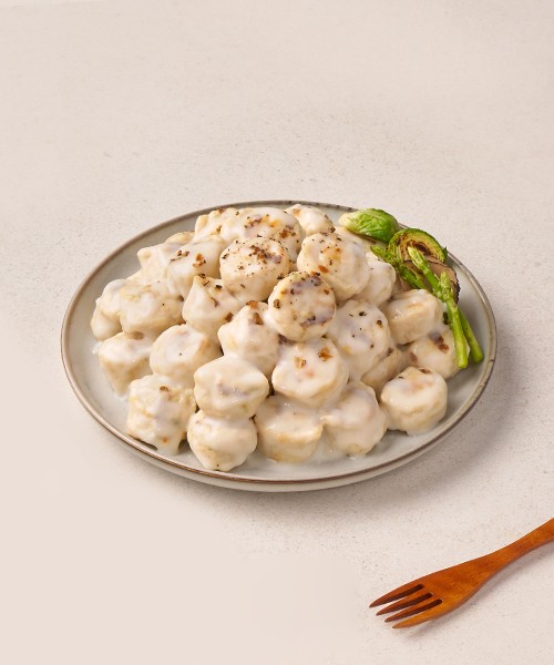 [한끼통살] 닭가슴살볼 트러플스노우맛 100g